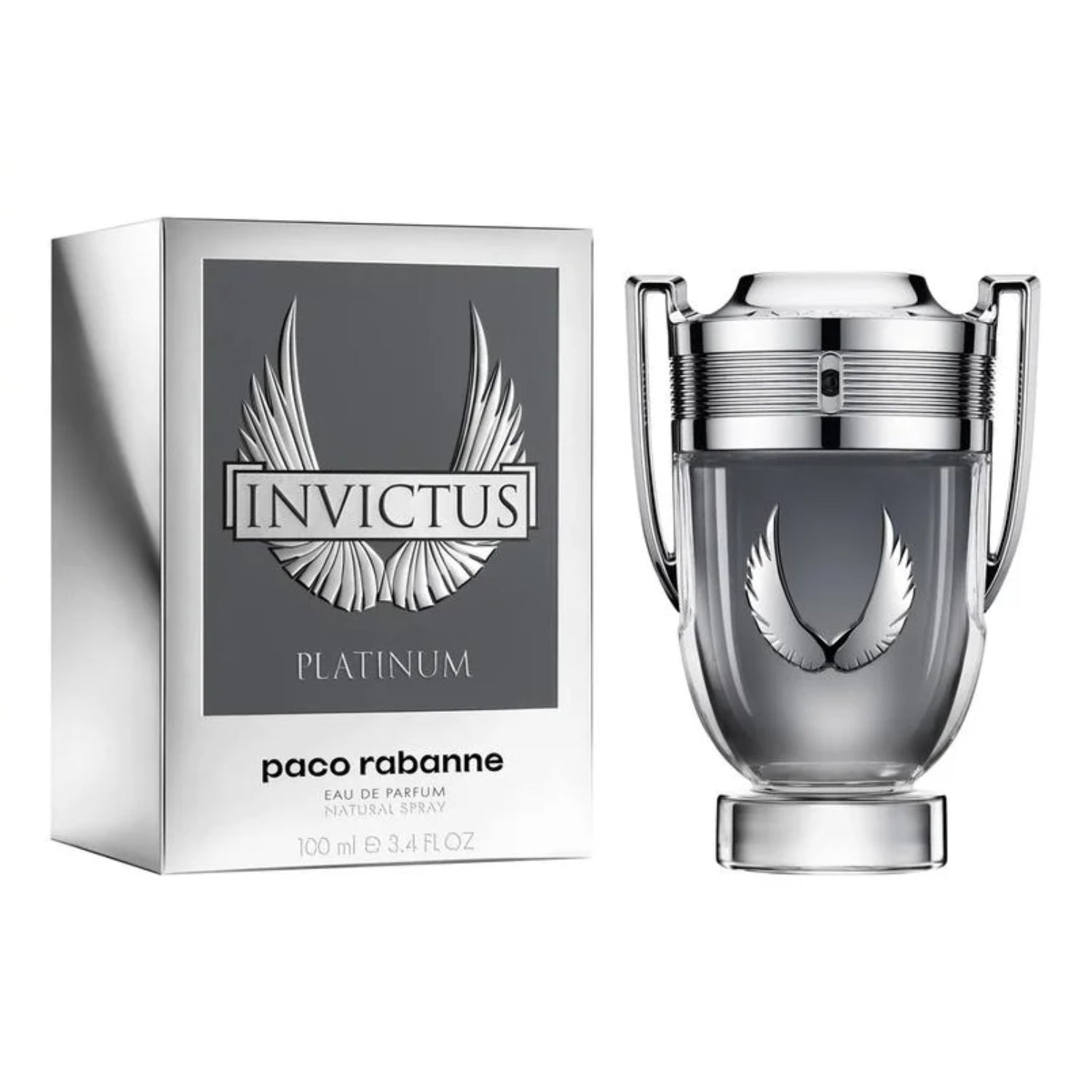 Paco Rabanne Invictus Platinum Eau De Parfum For Men – 100ml