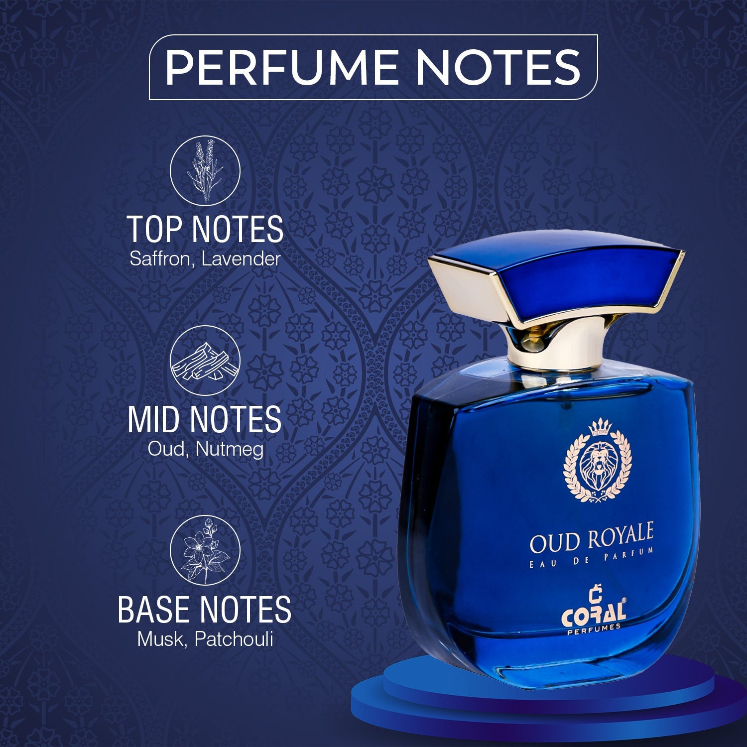 Coral Oud Signature Collection – Oud Elixir + Oud Royale Perfume Combo (100ml Each) | Unisex Luxury Set