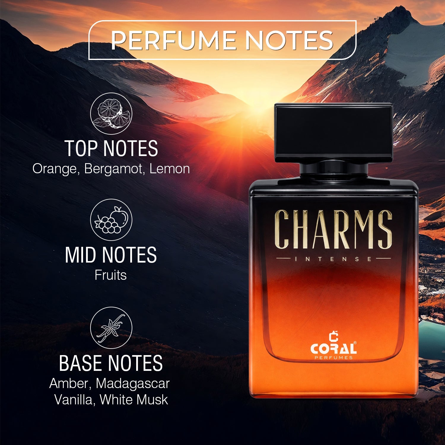 Coral Charms Intense Extrait de Parfum for Unisex – 100ml