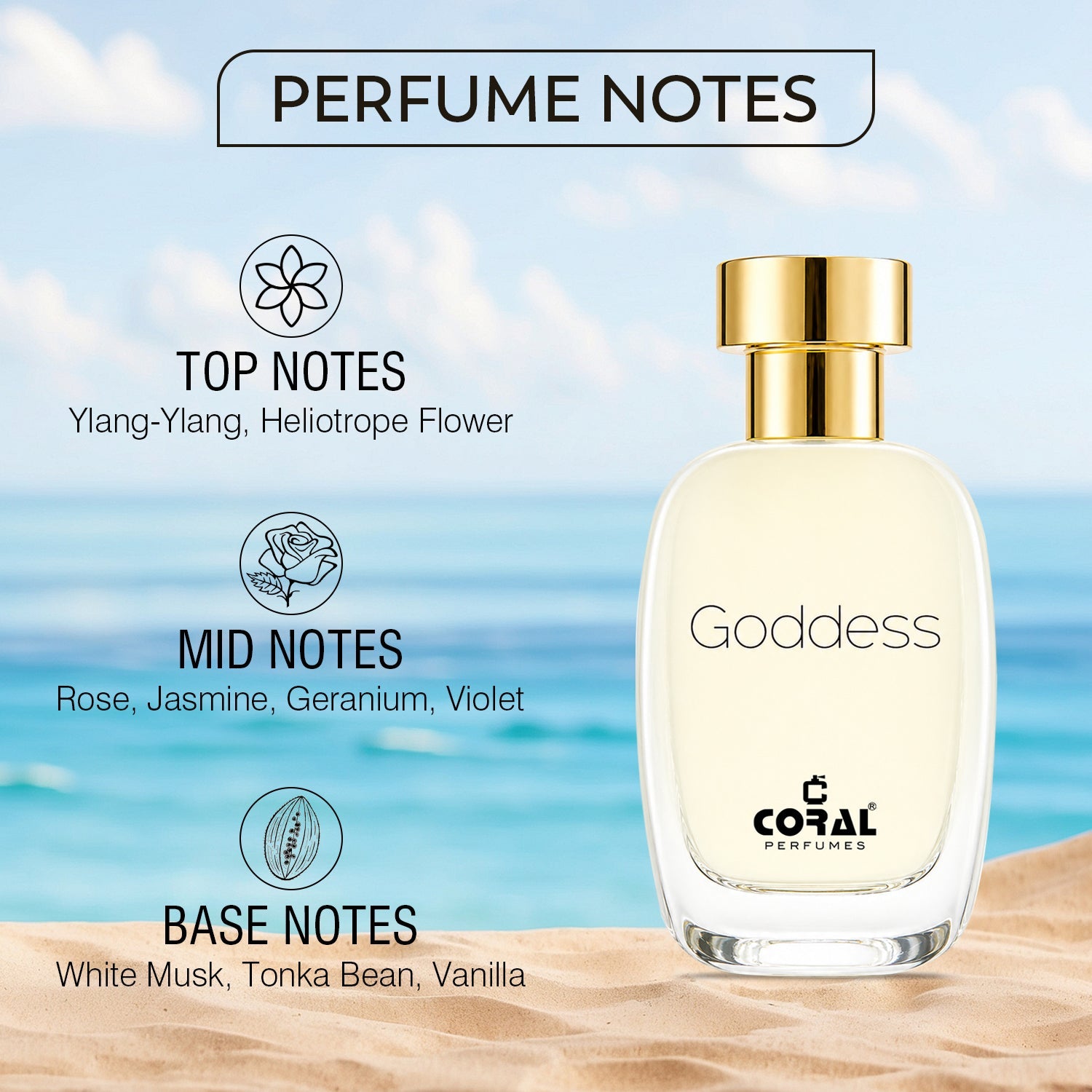 Coral Goddess For Women EDP 100ml