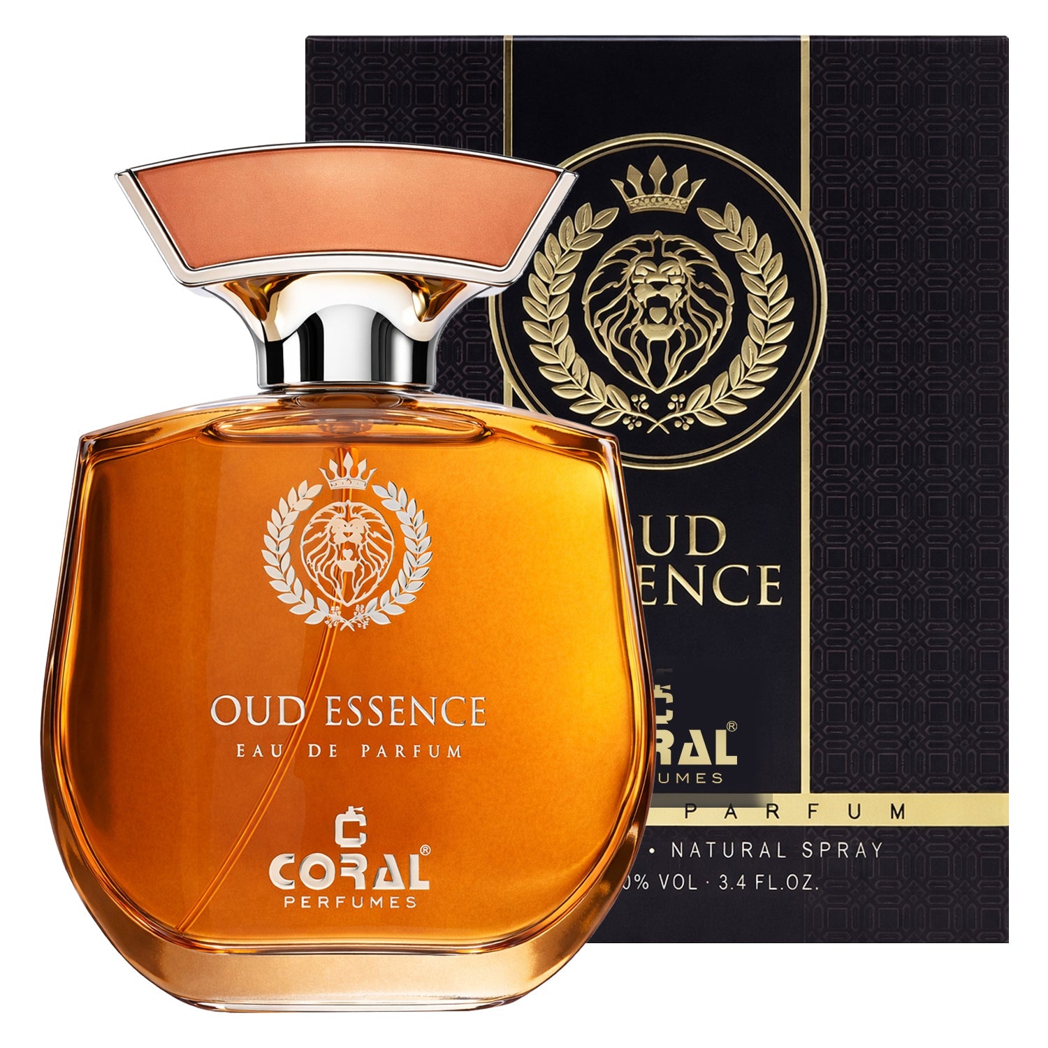 Coral Perfumes Unisex Oud Series Combo – Oud Royale, Oud Maestro, Oud Essence & Oud Elixir