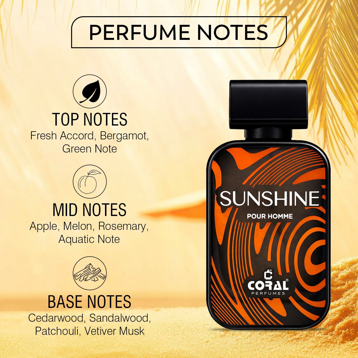 Coral Sunshine Pour Homme EDP 100ml