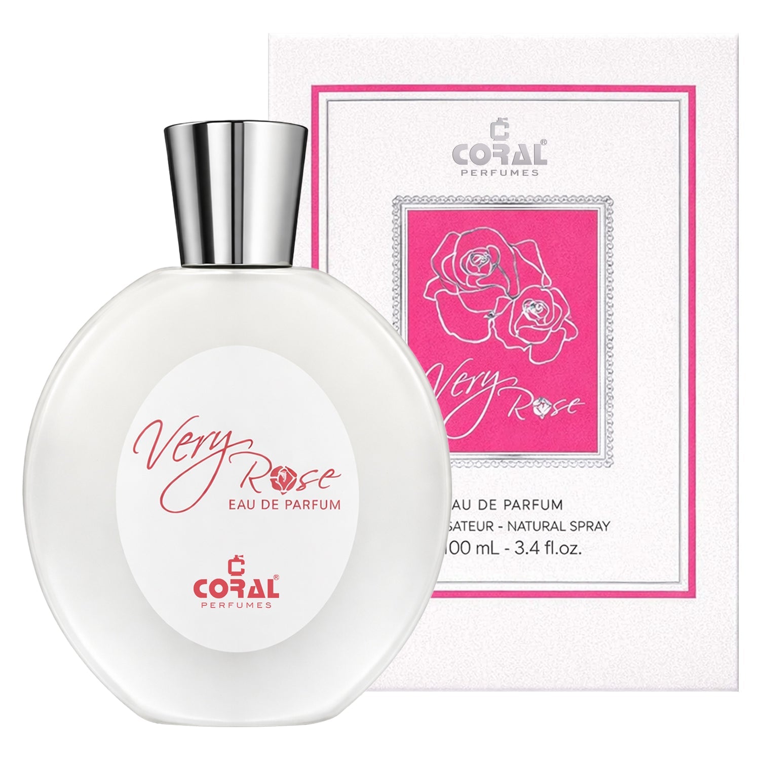 Coral Very Rose For Women EDP 100ml